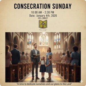 Consecration Sunday